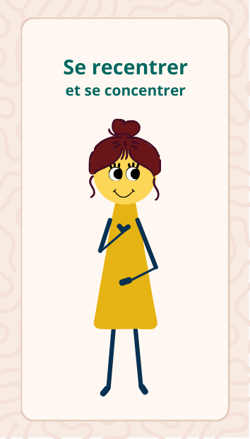 carte se recentrer et se concentrer